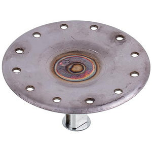 Drum flange (support) for an Electrolux washing machine, D shaft = 17mm (stainless steel, polished)