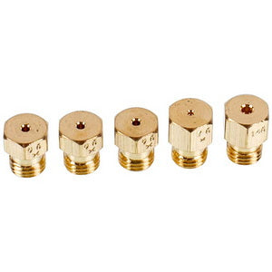 Набір форсунок (5шт, GN, (G20-20Mbar)) пальника для газової плити AEG 4055461885