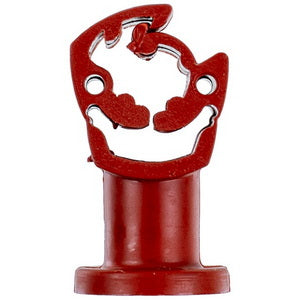 Тримач дроту пластиковий M6 01/6 PL F рудий