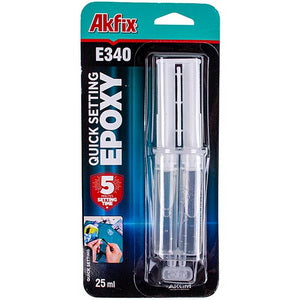 Епоксидний клей Akfix E340 25ml універсальний