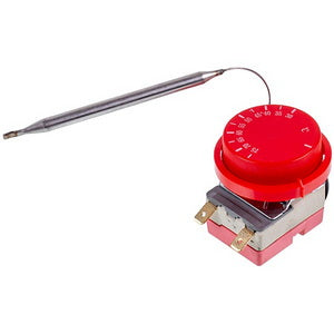 Термостат для бойлера (універсальний) 16A 250V, L капіляра=650mm 75°C (2 клеми)