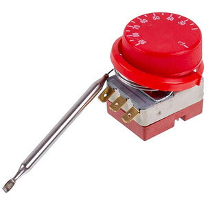 Термостат для бойлера (універсальний) 16A 250V, L капіляра=550mm 90°C (3 клеми)