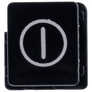 Декоративна кнопка (вкл./викл.) для посудомийної машини Beko 1511290200 чорний