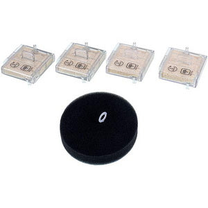 Набір фільтрувальних гранул від накипу + фільтр для парового пилососа Rowenta ZR850001