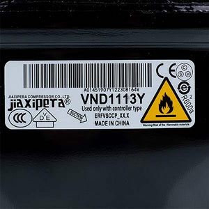 Компресор для холодильника Electrolux 4055841441 Jiaxipera VND1113Y R600a (з пусковим реле)
