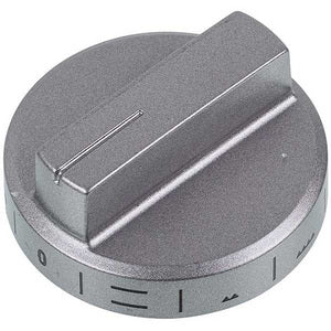 Ручка регулювання режимів духовки з лімбом для плити Gorenje 469978 сріблястий