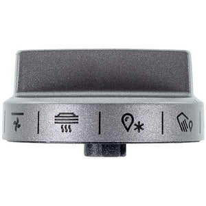 Ручка регулювання режимів духовки з лімбом для плити Gorenje 469978 сріблястий