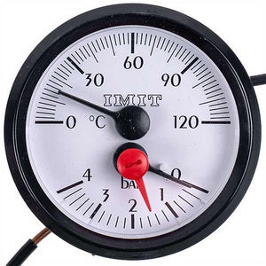 Термоманометр RD52 для конденсаційного котла Buderus Logamax plus GB112 29-60 кВт 7098311