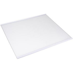 Полиця над ящиком для овочів у холодильник Indesit 481010843871 485x440mm (скло з обрамленням)