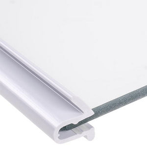 Полиця над ящиком для овочів у холодильник Indesit 481010843871 485x440mm (скло з обрамленням)