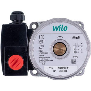 Насос циркуляційний Wilo RS 15/6-3 P 93 Вт для газового котла