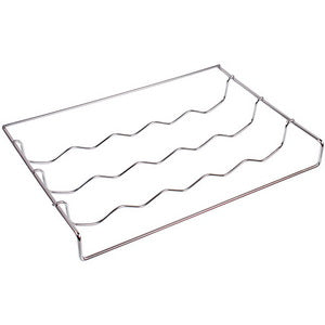 Полиця для пляшок холодильника Samsung DA75-00266A 440x295x70mm (хромована)