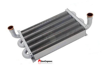 Теплообмінник первинний для газового котла Ariston Clas System 28 CF, Genus Evo 30 CF, Chaffoteaux Inoa, Talia, Pigma 30 CF 65105030
