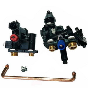 Гідравлічні вузли зворотної лінії та подачі для газового котла Ariston Cares X, HS X, Alteas X, Genux X, Clas X  65116615