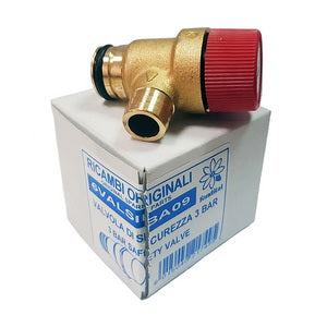 Запобіжний клапан 3 бар для газового котла Fondital Victoria, Panarea, Antea, Nova Florida Vela Compact, Delfis 6VALSIBA09