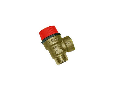 Запобіжний клапан 3 бар 1/2" для газового підлогового котла Baxi Slim, Westen Compact 9950600