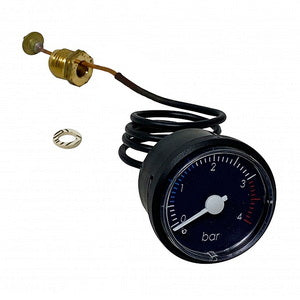Манометр 0-4 бар для газового котла Ariston Genus 23-27 MI/MFFI/RI/RFFI 571649