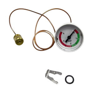 Манометр 0-4 бар для газового котла Saunier Duval Semia C24, F24 0020037114