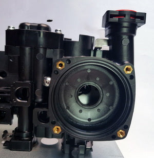 Гідравлічний вузол (правий) у зборі для газового котла Viessmann Vitopend 100-W WH1D, Vitodens 100-W WB1B 7833960-03