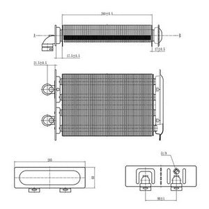 Теплообмінник первинний для газового котла Beretta City 24 J CAI, Mynute, Exclusive R20052572