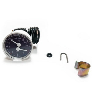 Термоманометр Cewal 0-4 бар 0-120 °C D=42 мм для газового котла Ariston UNO, T2, TX 999520