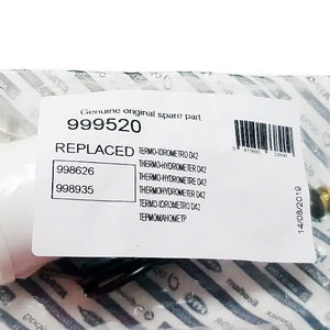 Термоманометр Cewal 0-4 бар 0-120 °C D=42 мм для газового котла Ariston UNO, T2, TX 999520