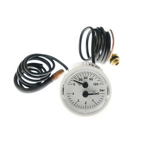 Термоманометр Cewal 0-4 бар 0-120 °C D=42 мм для газового котла Biasi Parva M90 BI1475108