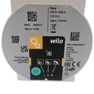 Частотний циркуляційний насос у зборі Wilo Para VRSL/6-50/SCA 8-50 Вт для газового котла Ferroli 39847401
