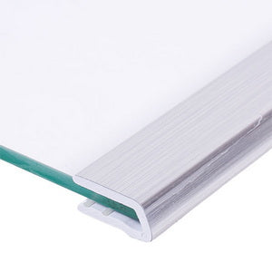 Полиця над ящиком для овочів до холодильника Samsung DA97-13550C 480x435mm (скло з обрамленням)