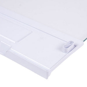 Полиця над ящиком для овочів до холодильника Samsung DA97-13550C 480x435mm (скло з обрамленням)