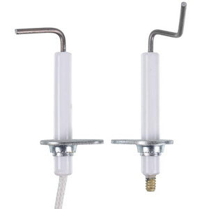 Комплект електродів розпалу та іонізації для газового котла Demrad Atron, Nepto, Protherm Ягуар, Рись D003202117+D003202116