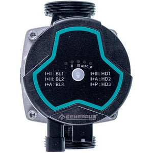 Частотний циркуляційний насос у зборі Generous GPA25-7III-130 5-52 Вт