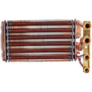 Теплообмінник бітермічний для газового котла Buderus Logamax U022/042/044/052/054, Bosch ZWA/ZWE 87154065460