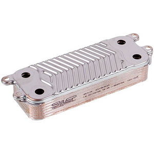 Теплообмінник пластинчастий ГВП Swep (12 пластин) для газового котла Vaillant eco TEC Pure VUW 236-286/7-2 0020238986