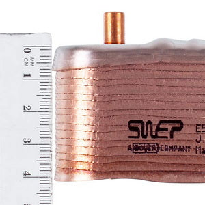 Теплообмінник пластинчастий ГВП Zilmet (16 пластин) для газового котла Ariston, Ferroli, Biasi, Viessmann BI1001102