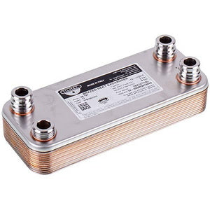 Теплообмінник пластинчастий ГВП (12 пластин) для газового котла Vaillant аtmo/turbo MAX plus/pro 065131