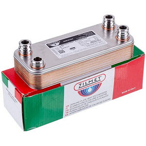 Теплообмінник пластинчастий ГВП (12 пластин) для газового котла Vaillant аtmo/turbo MAX plus/pro 065131