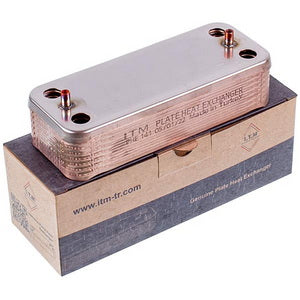 Теплообмінник пластинчастий ГВП ITM (16 пластин) для газового котла Immergas Eolo/Nike Mini, Major, Victrix 3.021693