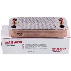 Теплообмінник пластинчастий ГВП Swep (12 пластин) для газового котла Junkers Euroline 87054062640