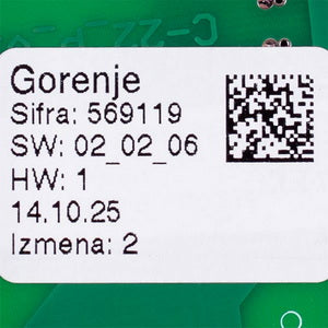 Модуль керування для морозильної камери Gorenje 566505