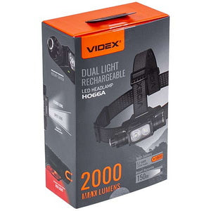 Налобный светодиодный фонарик VIDEX VLF-H066A
