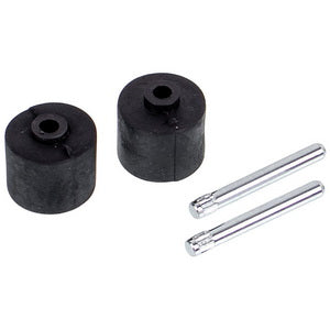 Набір роликів (великих) + вісь (2 шт.) для турбощітки акумуляторного пилососа Rowenta SS-2230002509