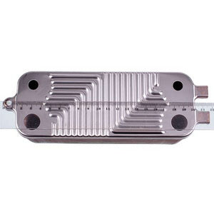 Теплообмінник пластинчастий ГВП (26 пл.) для газового котла Buderus Logamax plus GB172, GB062, GB122i, Bosch Condens 87186429490