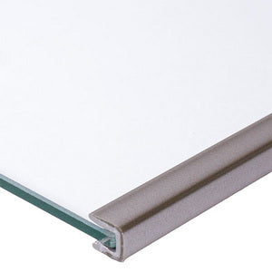 Полиця (верхня) для холодильника Samsung DA97-24673B 650x385mm (скляна, з обрамленням)