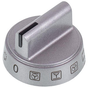 Ручка регулювання режимів духової шафи Hansa 9070438 срібляста