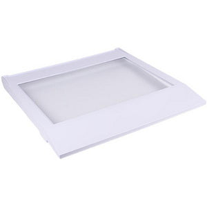 Полиця над ящиком для овочів у холодильник Samsung DA97-21138A 510x485mm (скляна, з обрамленням)