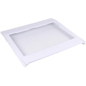 Полиця над ящиком для овочів у холодильник Samsung DA97-21138A 510x485mm (скляна, з обрамленням)