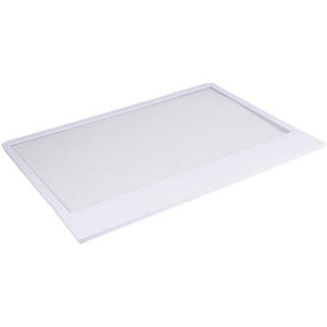 Полиця над ящиком для овочів у холодильник Samsung DA97-24174A 600x415mm (скляна, з обрамленням)