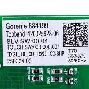 Модуль керування для сушильної машини Gorenje 883036