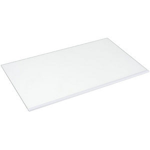 Полиця над ящиком для овочів у холодильник Beko 4658050200 445x270mm (скляна, з обрамленням)